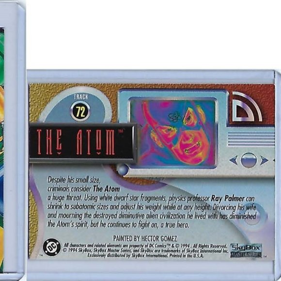 DC Comics 1994 SkyBox Master Series - The Atom - to Crimson Fox - Picture 2 of 6